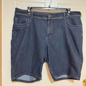 Lee Riders Sz 22W Stretch Denim Shorts VGUC 😊😊